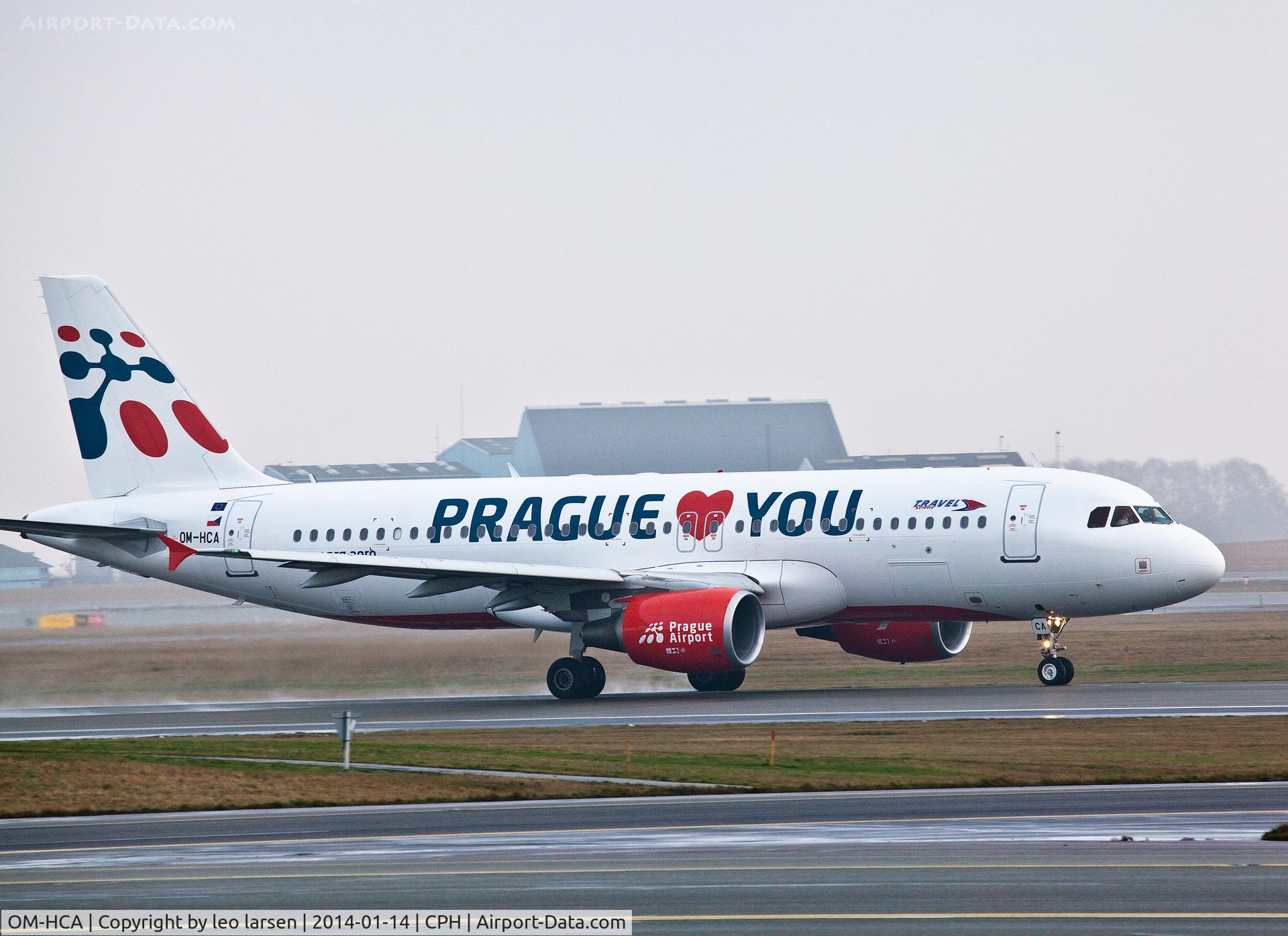 OM-HCA, 2011 Airbus A320-214 C/N 4699, Copenhagen 14.1.14
