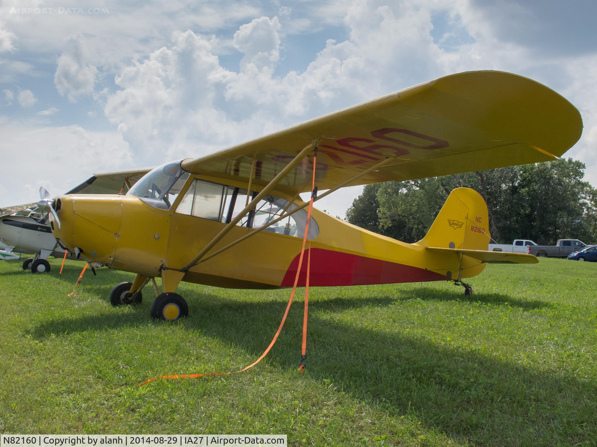 N82160, 1946 Aeronca 7AC Champion C/N 7AC-786, at Antique Airfield