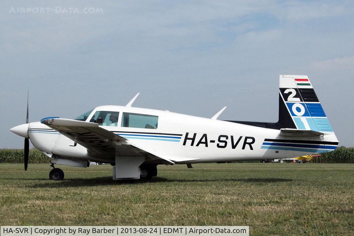 HA-SVR, 1981 Mooney M20J 201 C/N 24-1082, Mooney M.20J Model 201 [24-1082] Tannheim~D 24/08/2013
