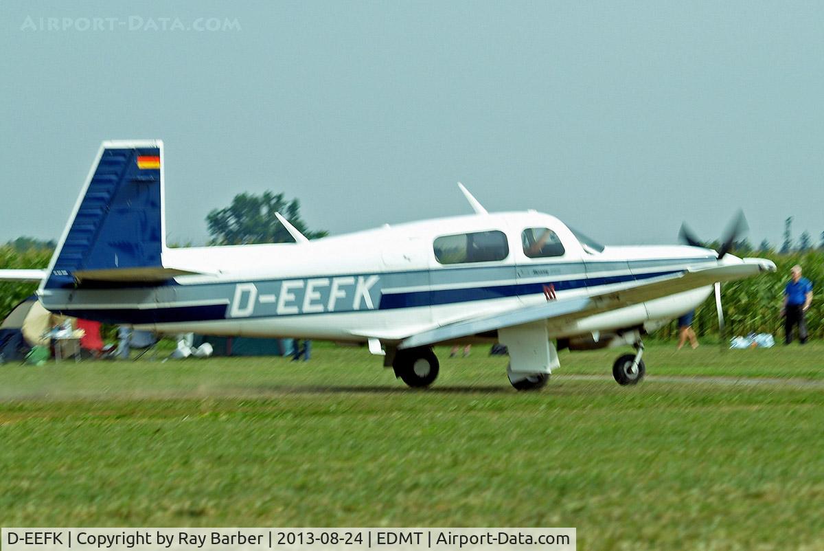 D-EEFK, Mooney M20K C/N 25-1175, Mooney M.20K Model 252 [25-1175] Tannheim~D 24/08/2013