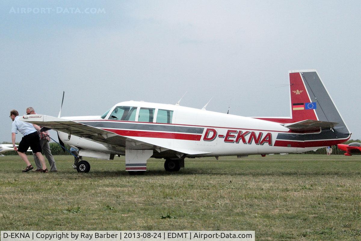 D-EKNA, 1967 Mooney M20F Executive C/N 670297, Mooney M.20F Executive [670297] Tannheim~D 24/08/2013
