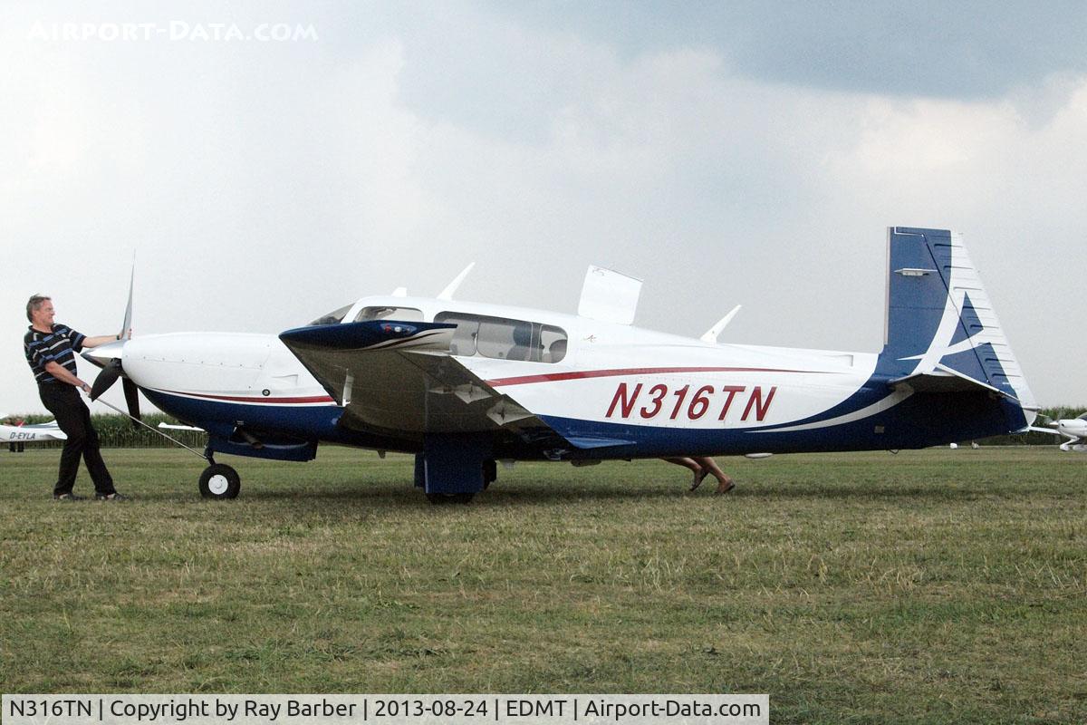 N316TN, 2007 Mooney M20TN Acclaim C/N 31-0013, Mooney M.20TN Acclaim [31-0013] Tannheim~D 24/08/2013