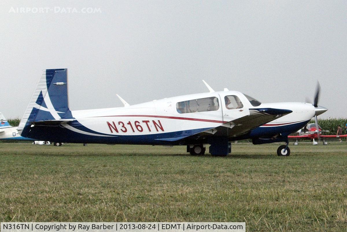 N316TN, 2007 Mooney M20TN Acclaim C/N 31-0013, Mooney M.20TN Acclaim [31-0013] Tannheim~D 24/08/2013