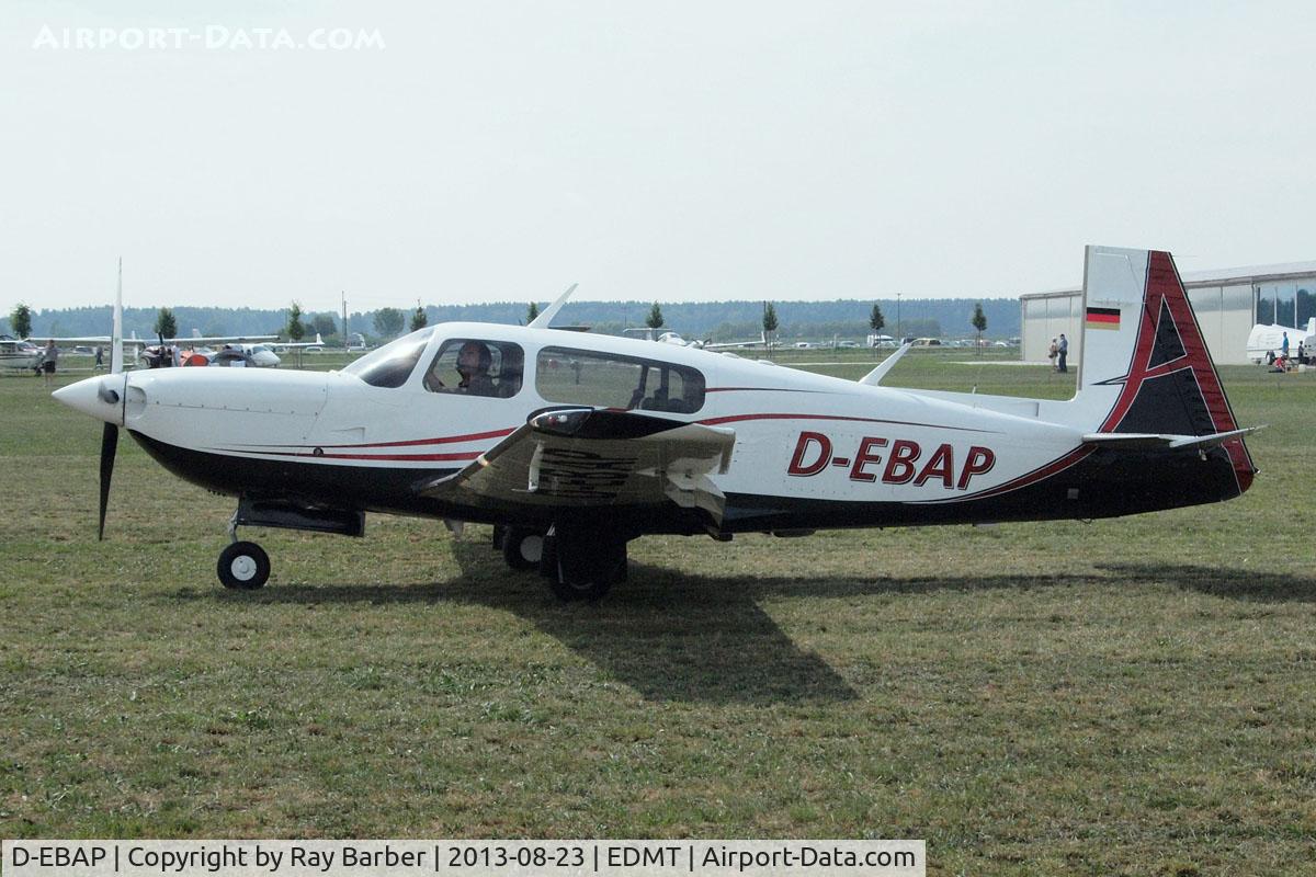 D-EBAP, 1993 Mooney M20M Bravo C/N 27-0159, Mooney M.20M TLS [27-0159] Tannheim~D 24/08/2013