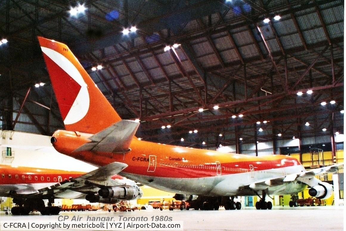 C-FCRA, 1973 Boeing 747-217B C/N 20801, re-posted under proper B747-217B.Previously posted inadvertently as B747-400