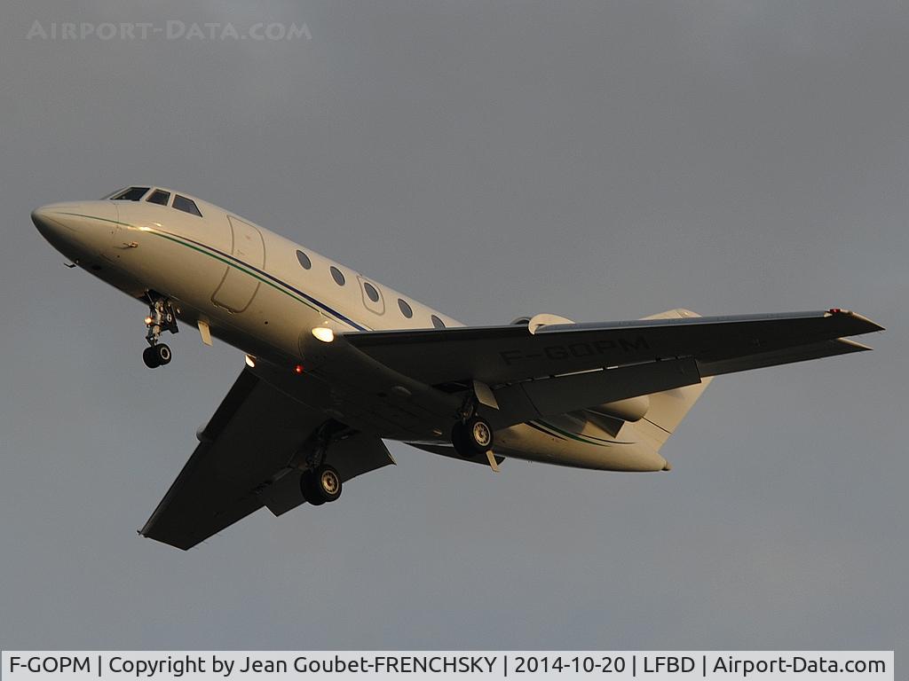 F-GOPM, 1974 Dassault Falcon (Mystere) 20E C/N 302, Michelin Air Service-AEROVISION 356 landing 23
