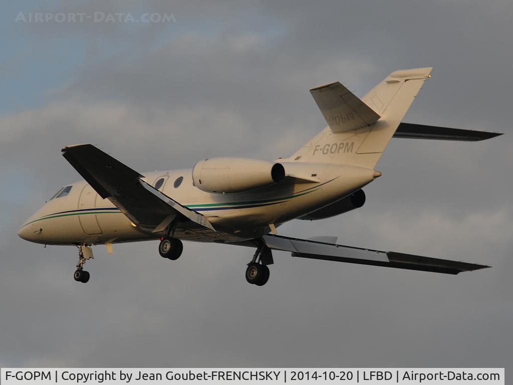 F-GOPM, 1974 Dassault Falcon (Mystere) 20E C/N 302, Michelin Air Service-AEROVISION 356 landing 23