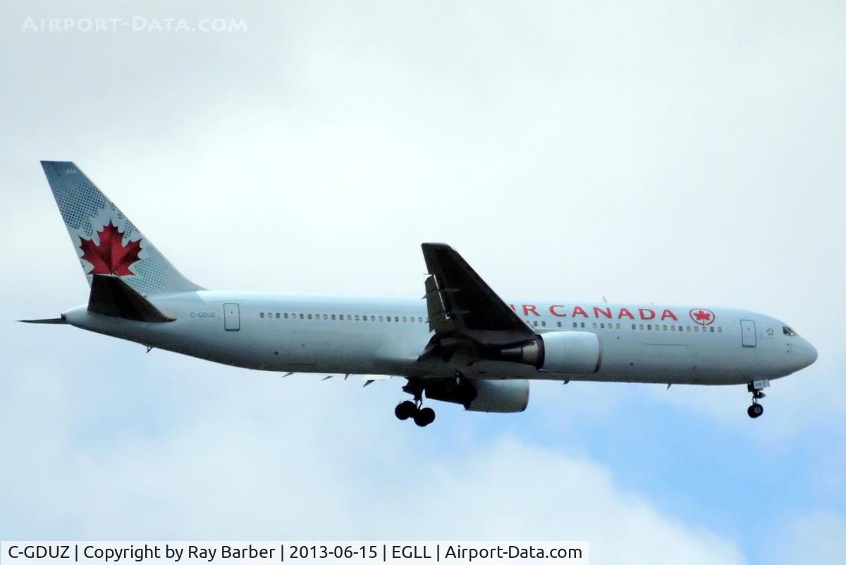 C-GDUZ, 1991 Boeing 767-38E C/N 25347, Boeing 767-38EER [25347] (Air Canada) Home~G 15/06/2013. On approach 27L.