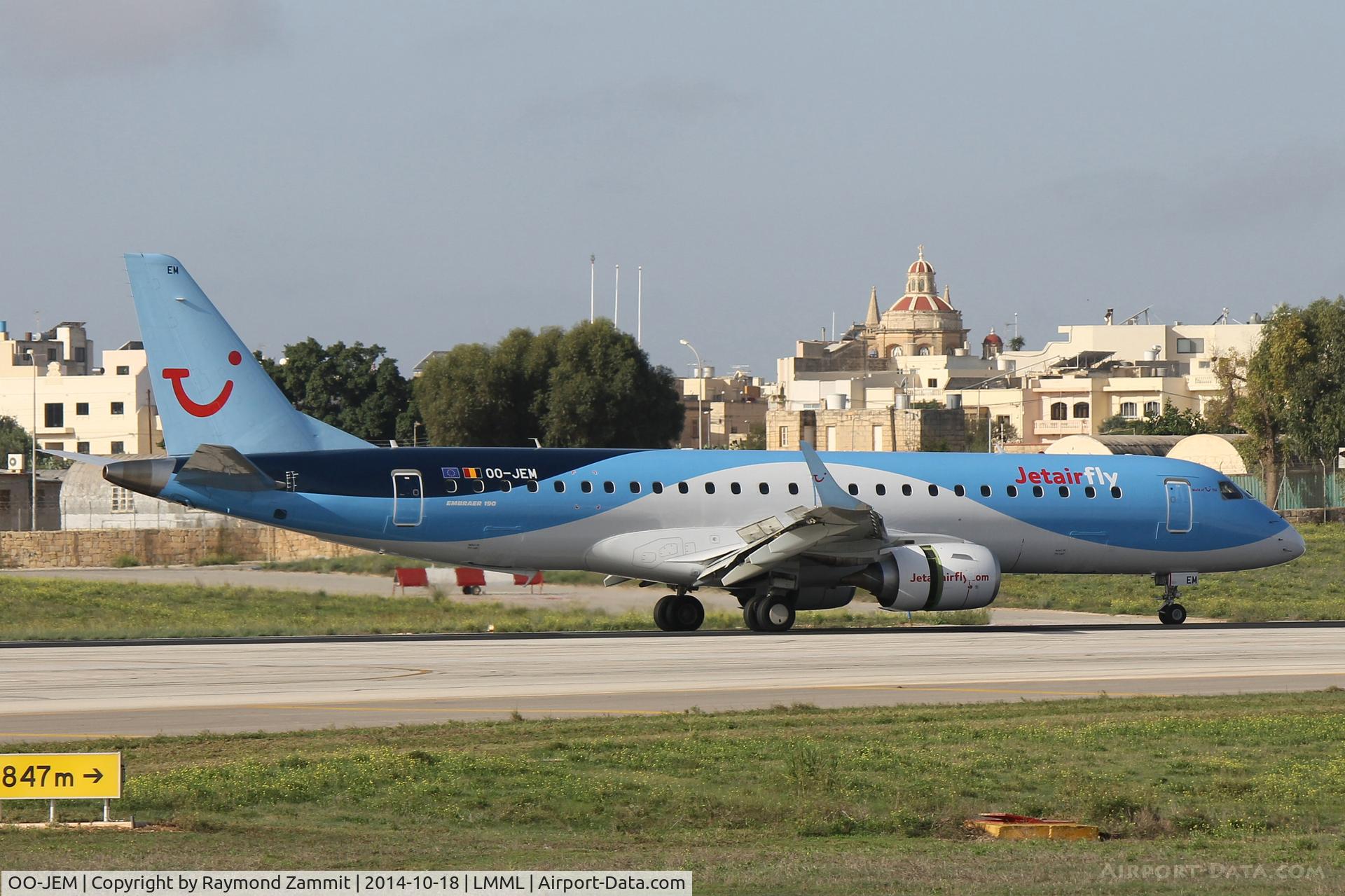 OO-JEM, 2013 Embraer 190STD (ERJ-190-100STD) C/N 19000603, Emb ERJ-190 OO-JEM Jetairfly