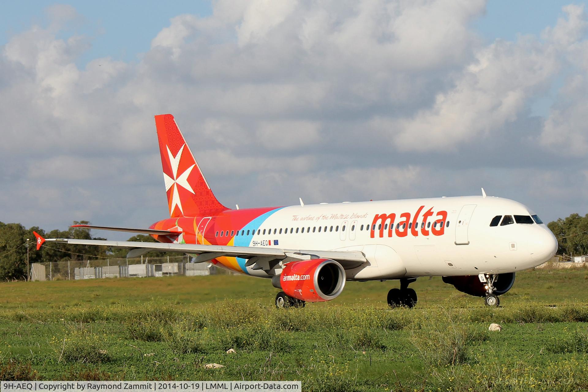 9H-AEQ, 2007 Airbus A320-214 C/N 3068, A320 9H-AEQ Air Malta