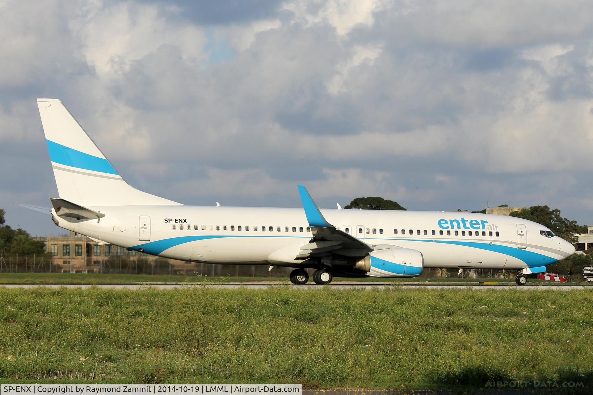 SP-ENX, 2001 Boeing 737-8Q8 C/N 30627, B737-800 SP-ENX Enter Air