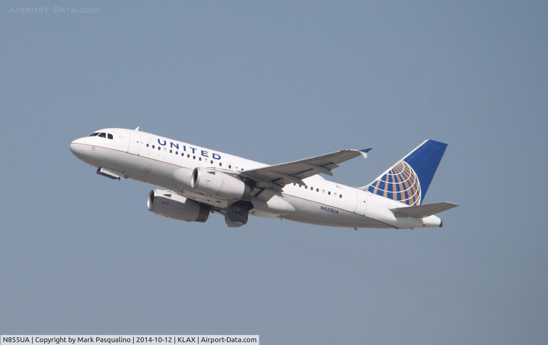 N855UA, 2002 Airbus A319-131 C/N 1737, Airbus A319