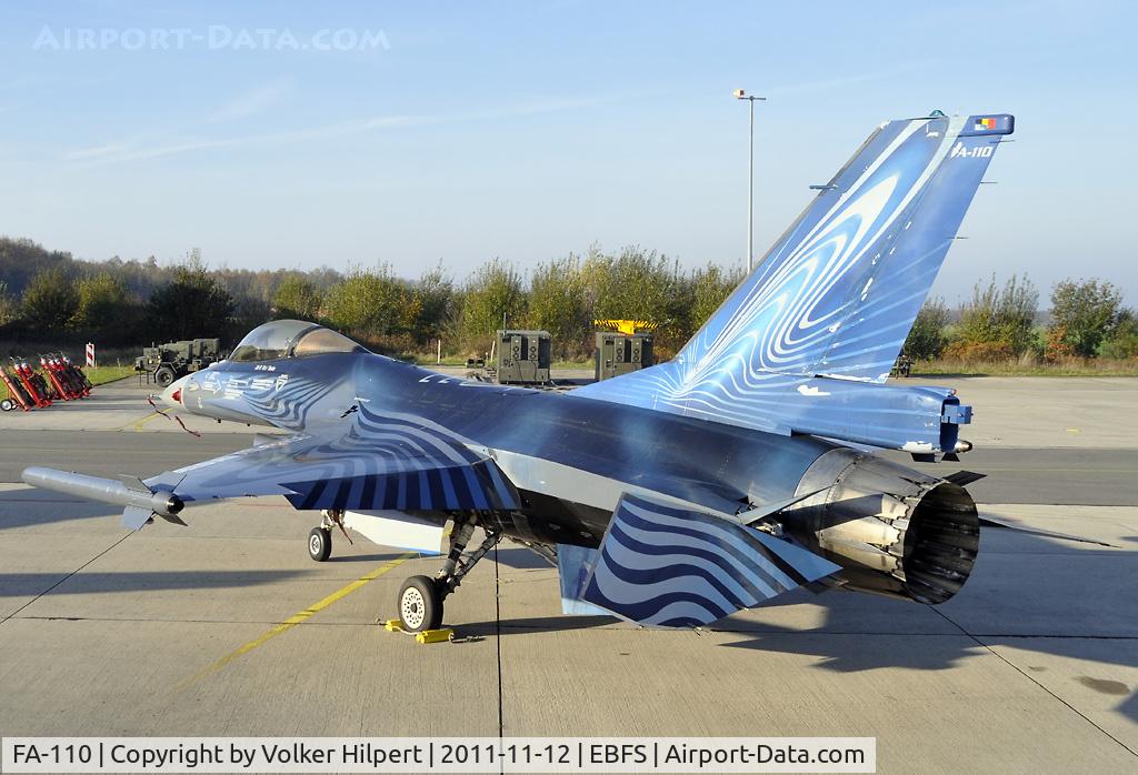 FA-110, SABCA F-16AM Fighting Falcon C/N 6H-110, special colours