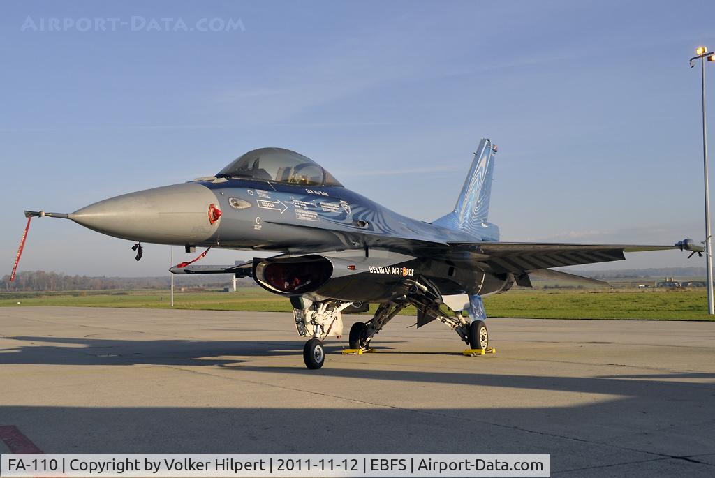 FA-110, SABCA F-16AM Fighting Falcon C/N 6H-110, special colours