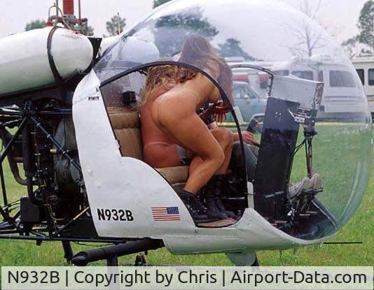 N932B, 1953 Bell 47G C/N 665-1, where it is now