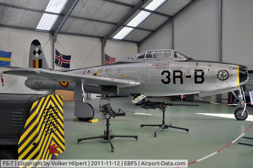 FS-7, Republic F-84E Thunderjet C/N 1358, original RNLAF K-6