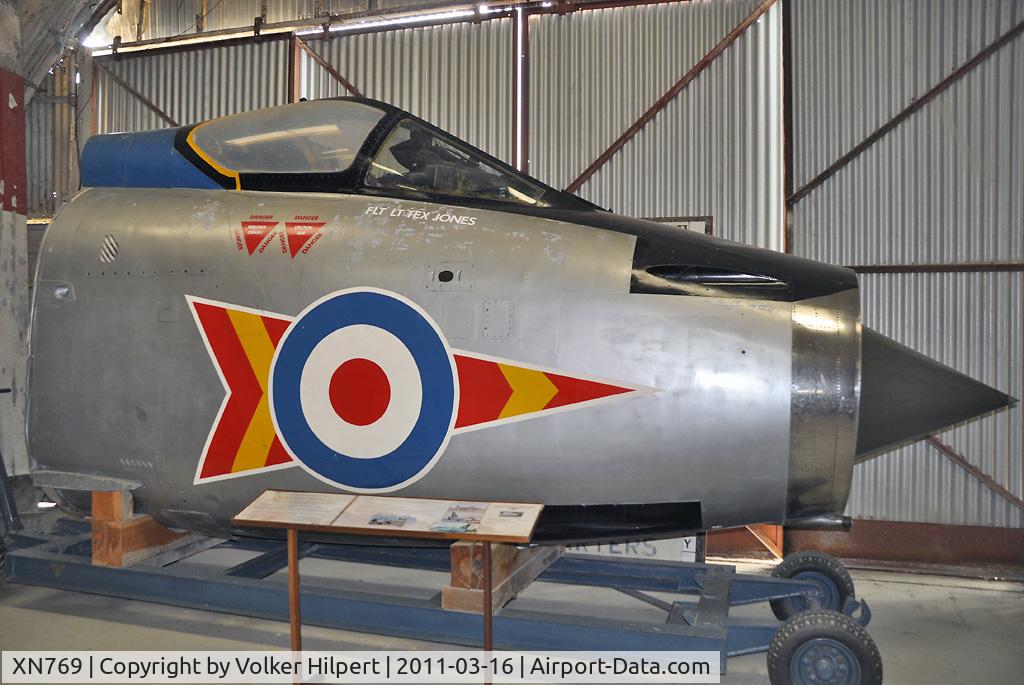 XN769, 1962 English Electric Lightning F.2 C/N 95122, at Malta
