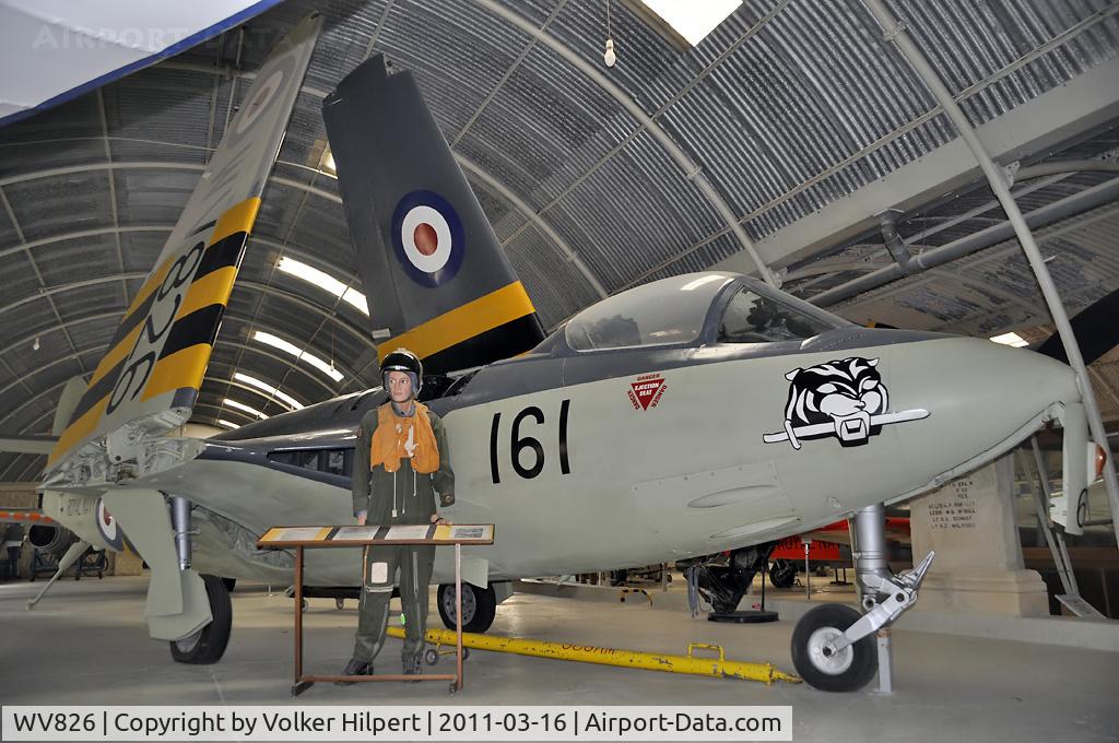 WV826, 1954 Hawker Sea Hawk FGA.6 C/N 6071, at Malta