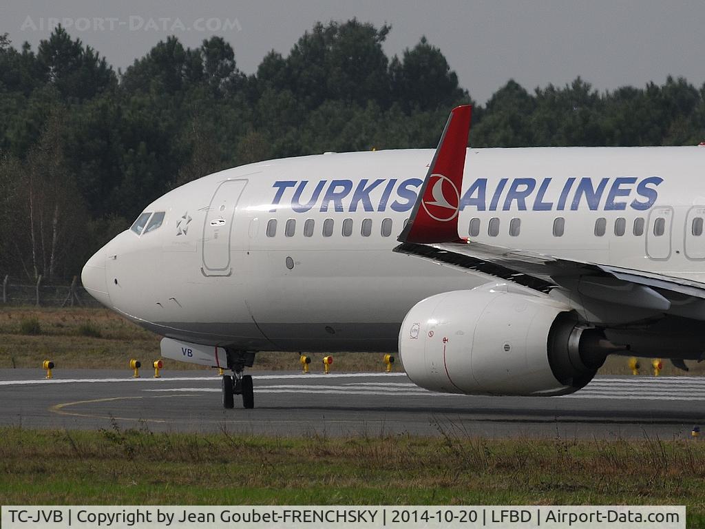 TC-JVB, 2014 Boeing 737-8F2 C/N 40990, Turkish Airlines runway 05