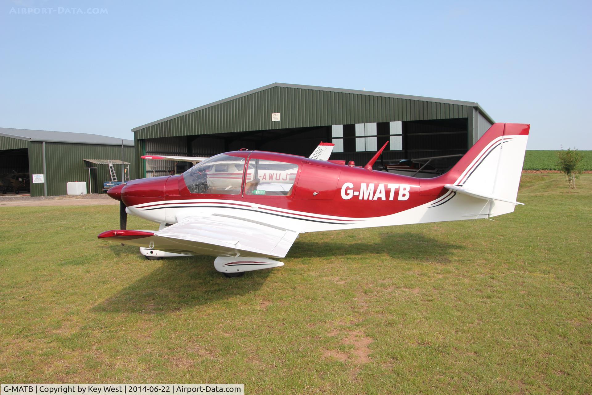 G-MATB, 1972 Robin DR-400-160 Chevalier C/N 735, Ledbury Airfield