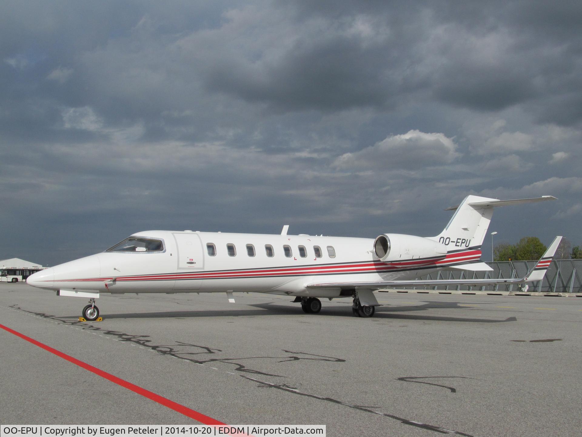 OO-EPU, Learjet 45 C/N 45-291, Abelag Aviation Learjet 45