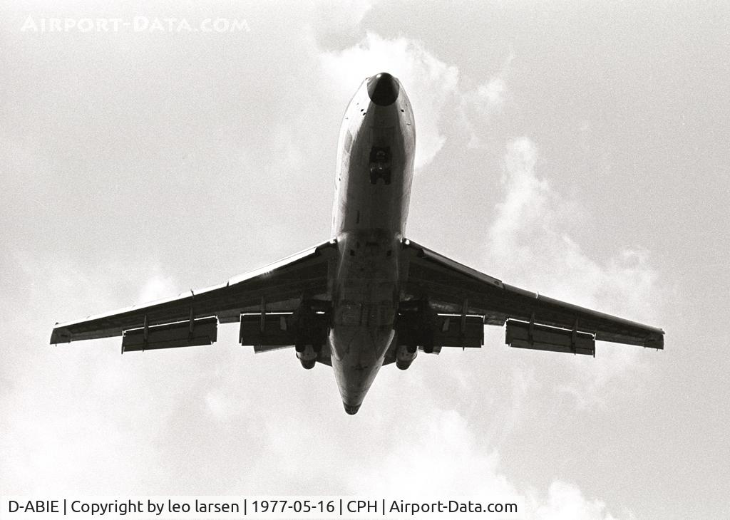 D-ABIE, 1967 Boeing 727-30C C/N 19012, Copenhagen 16.5.77