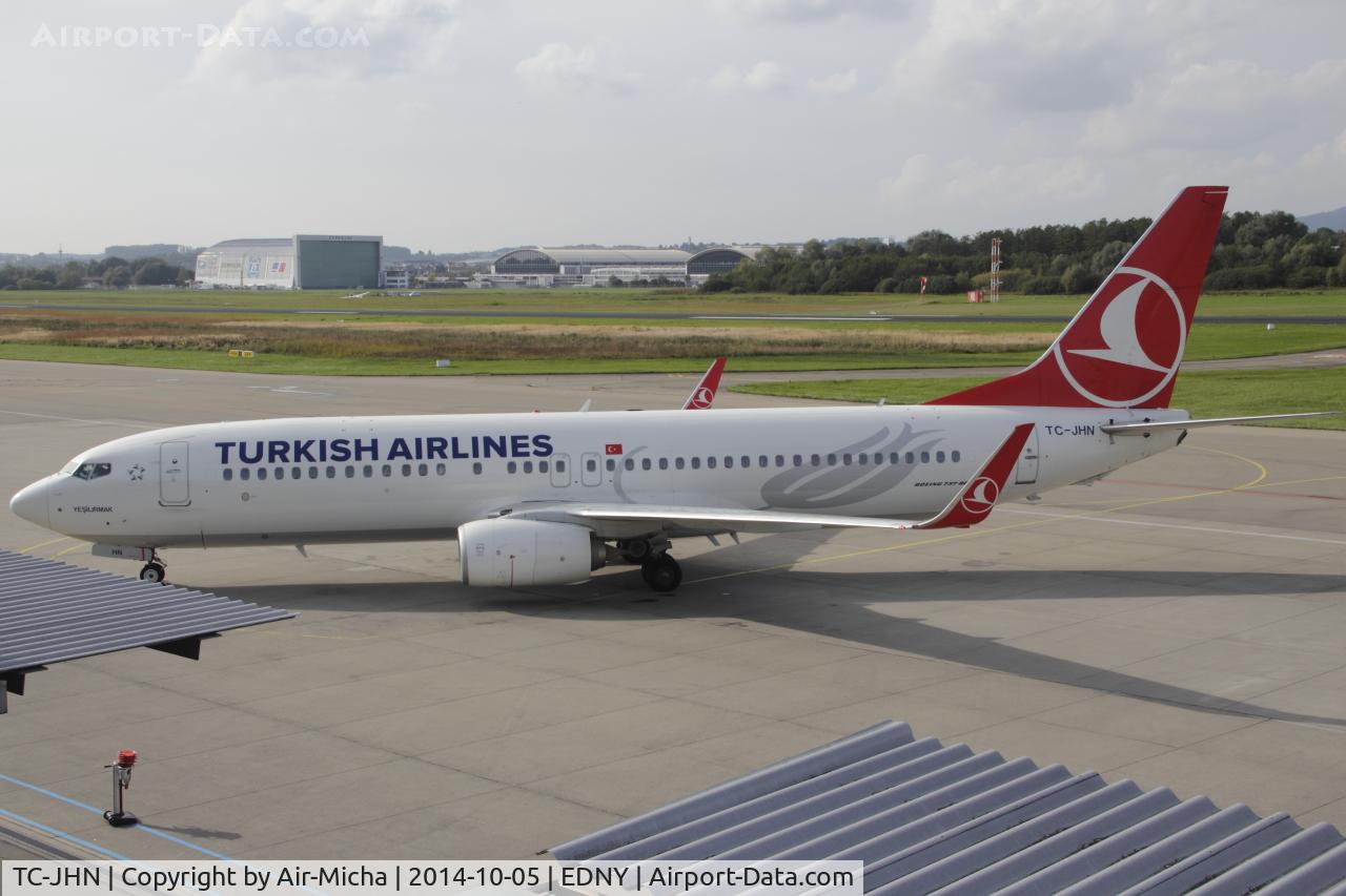 TC-JHN, 2012 Boeing 737-8F2 C/N 40981, Turkish Airlines