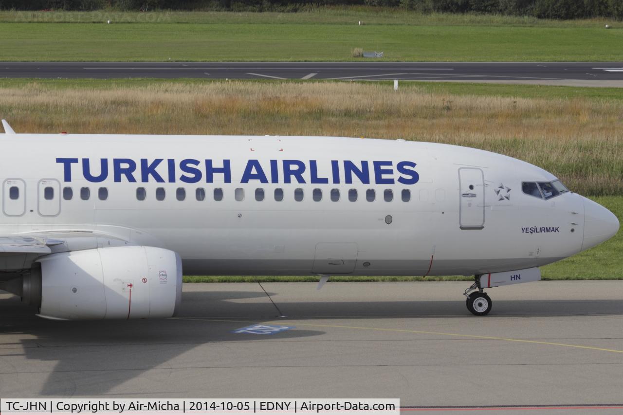 TC-JHN, 2012 Boeing 737-8F2 C/N 40981, Turkish Airlines