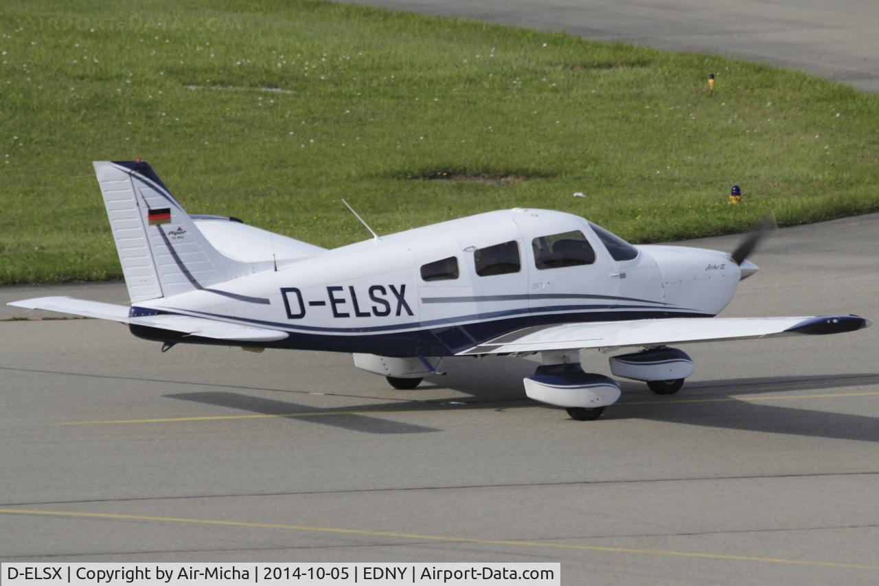 D-ELSX, Piper PA-28-181 Archer III C/N 2843674, LSG Friedrichshafen