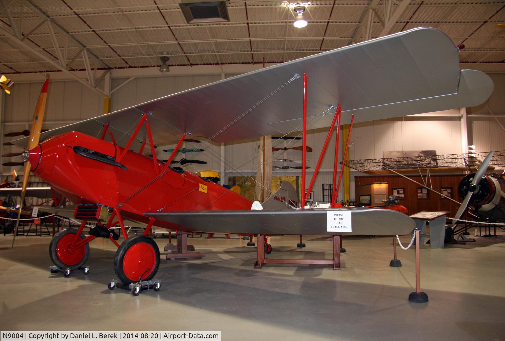 N9004, 1928 Curtiss-Wright Travel Air 2000 C/N 805, This Golden Age beauty is now on display at the Glenn H. Curtiss Museum.