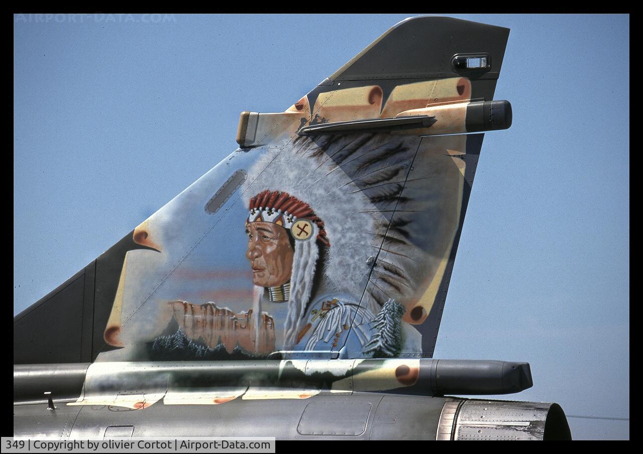 349, Dassault Mirage 2000N C/N 306, Luweuil airbase 1998