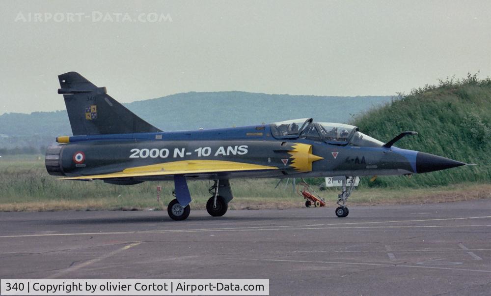 340, Dassault Mirage 2000N C/N 278, Luxeuil 1998