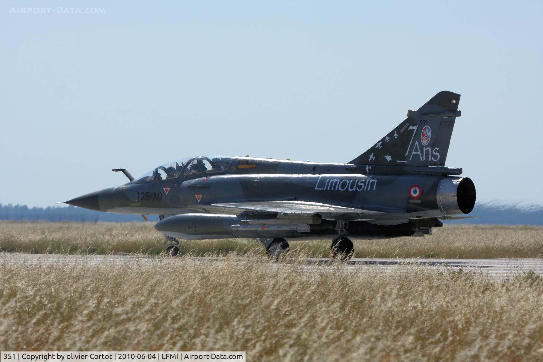 351, Dassault Mirage 2000N C/N 310, Istres airshow
