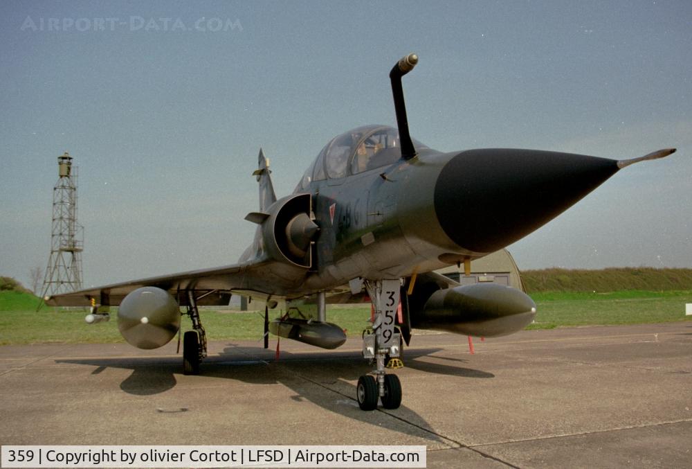 359, Dassault Mirage 2000N C/N 335, front view