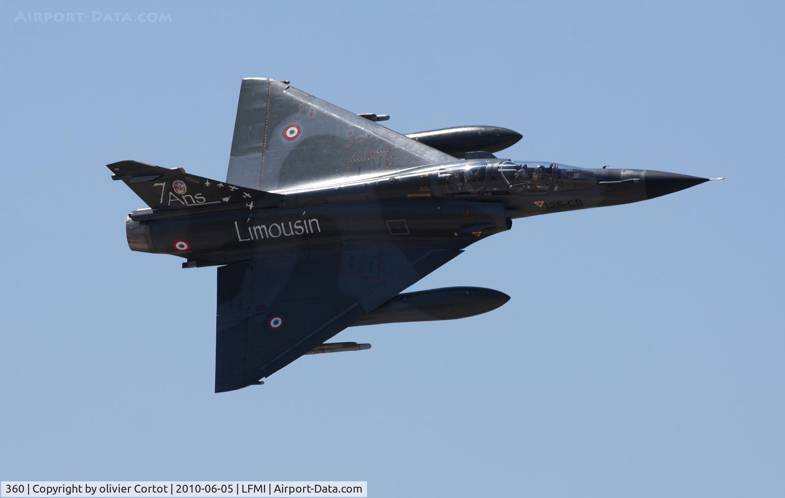 360, Dassault Mirage 2000N C/N 338, istres Airshow 2010
