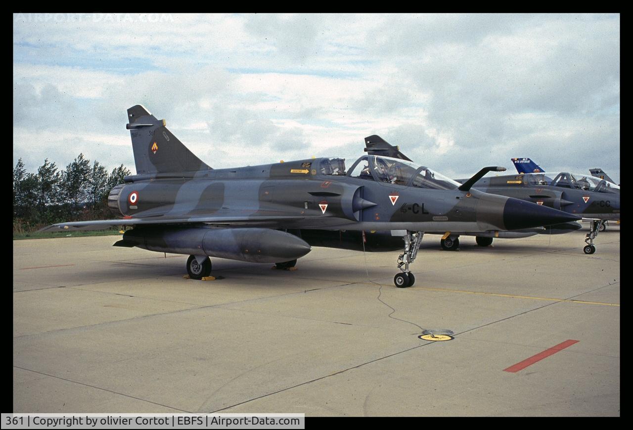 361, Dassault Mirage 2000N C/N 343, Florennes airshow 2001