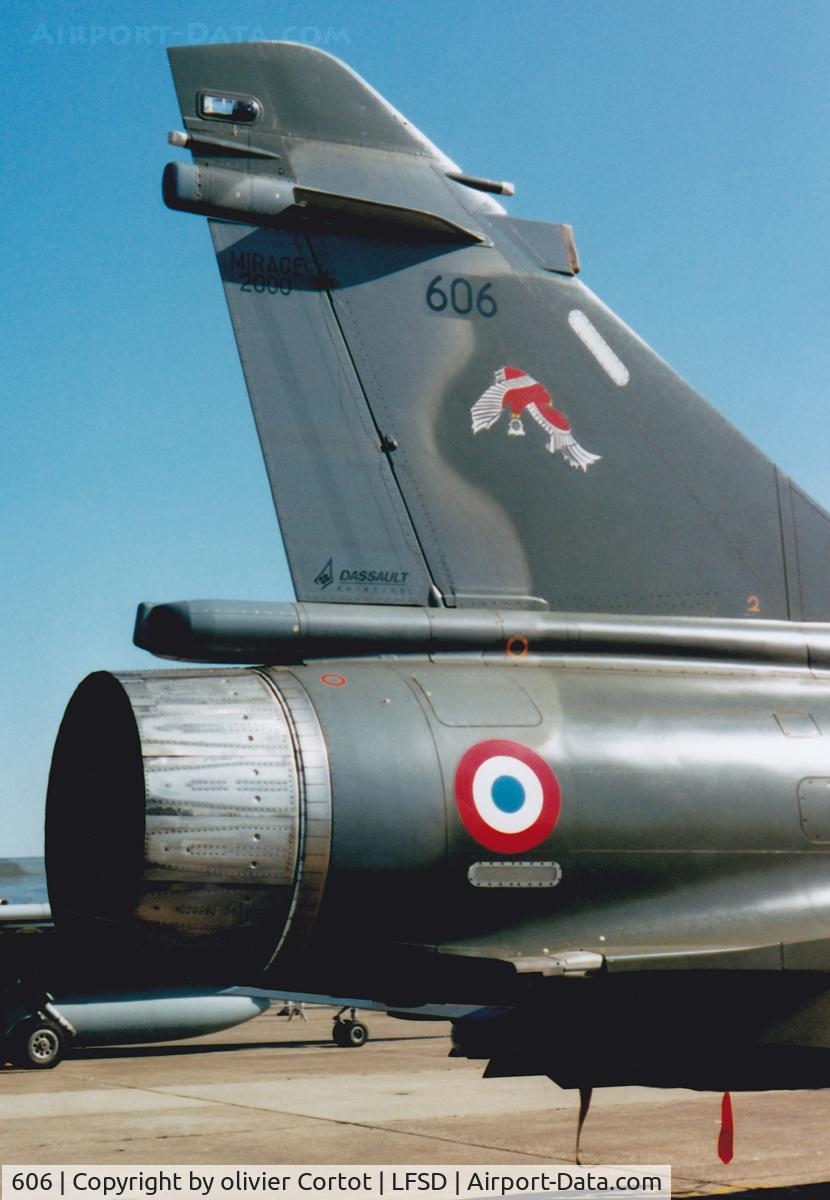 606, Dassault Mirage 2000D C/N 398, Dijon 1994