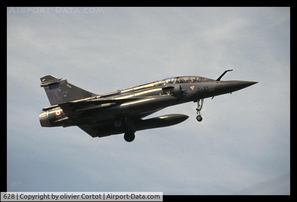 628, Dassault Mirage 2000D C/N 430, Nancy in the 90's