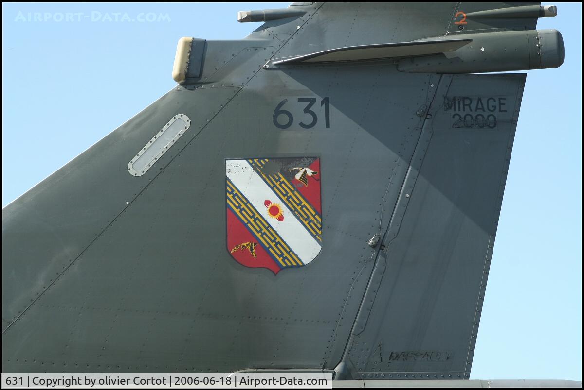 631, Dassault Mirage 2000D C/N 433, Colmar airshow 2006