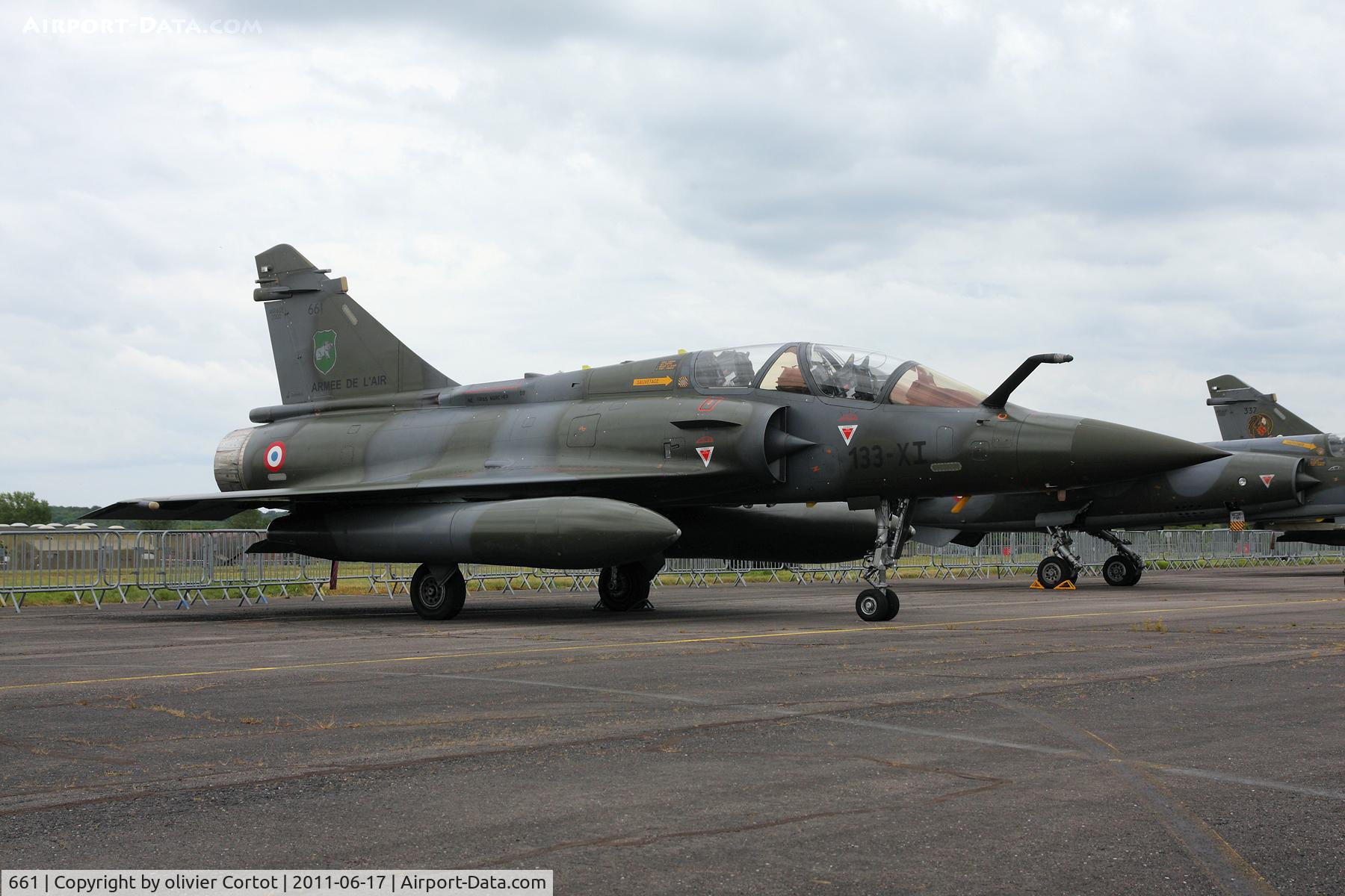 661, Dassault Mirage 2000D C/N 535, Saint dizier airshow