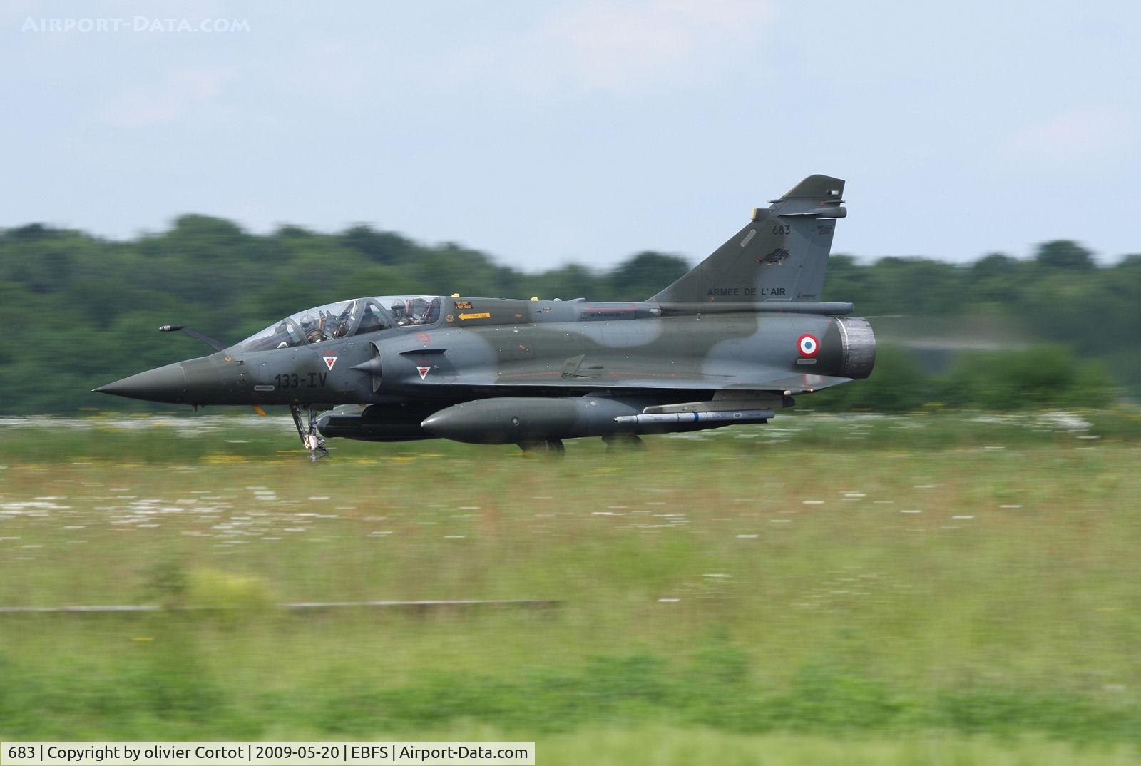 683, Dassault Mirage 2000D C/N 557, TLP 2009