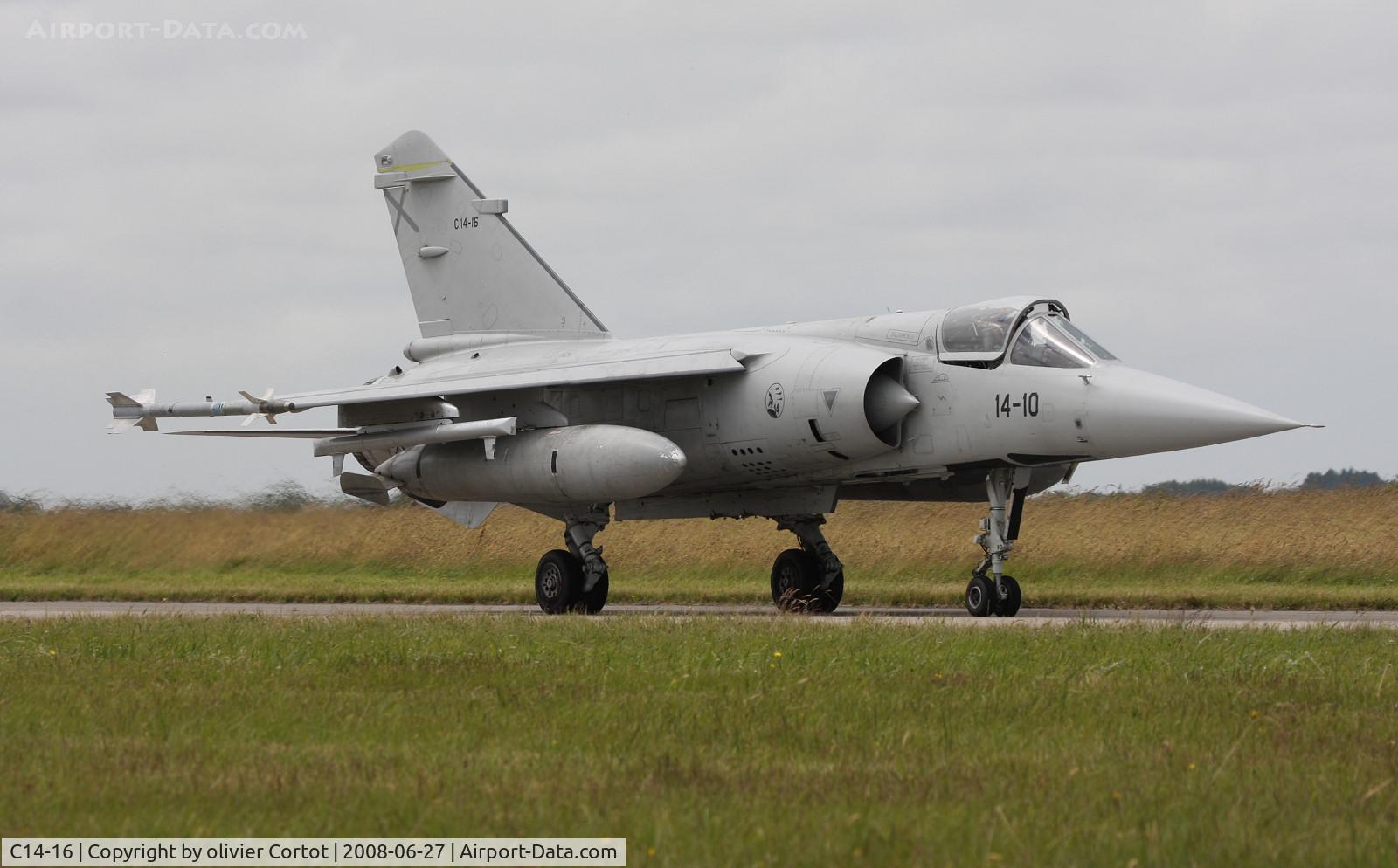 C14-16, Dassault Mirage F.1CE C/N Not found C14-16, Tigermeet 2008