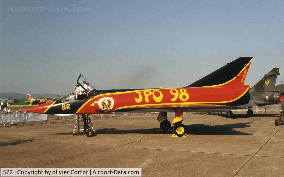 572, Dassault Mirage IIIE C/N 572, Luxeuil Airshow 1998