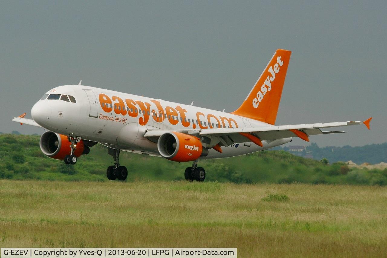 G-EZEV, 2004 Airbus A319-111 C/N 2289, Airbus A319-111, Landing Rwy 26L, Roissy Charles De Gaulle Airport (LFPG-CDG)