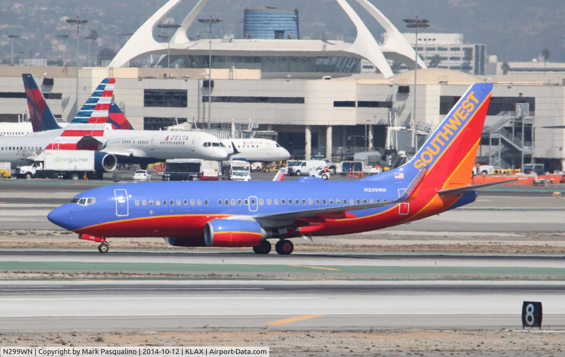N299WN, 2007 Boeing 737-7H4 C/N 36614, Boeing 737-700