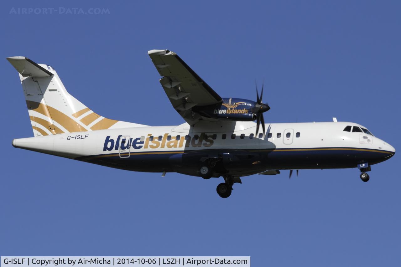 G-ISLF, 1997 ATR 42-500 C/N 546, Blue Islands