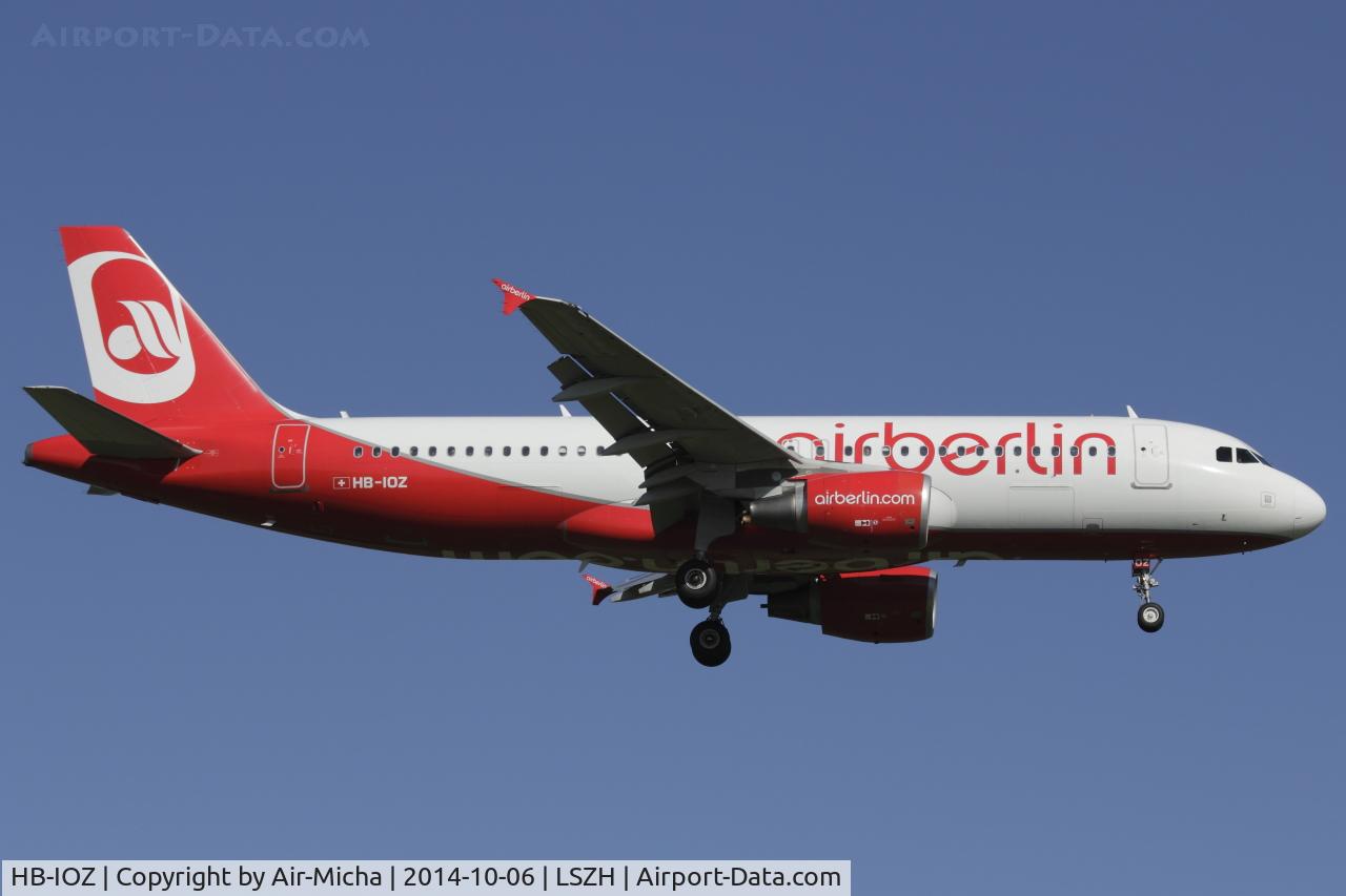 HB-IOZ, 2010 Airbus A320-214 C/N 4294, Belair Airlines