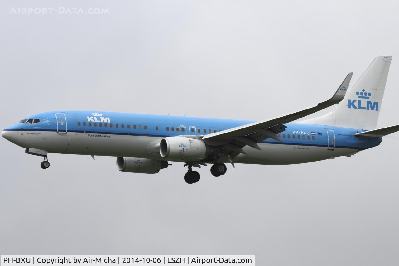 PH-BXU, 2006 Boeing 737-8BK C/N 33028, KLM Royal Dutch Airlines