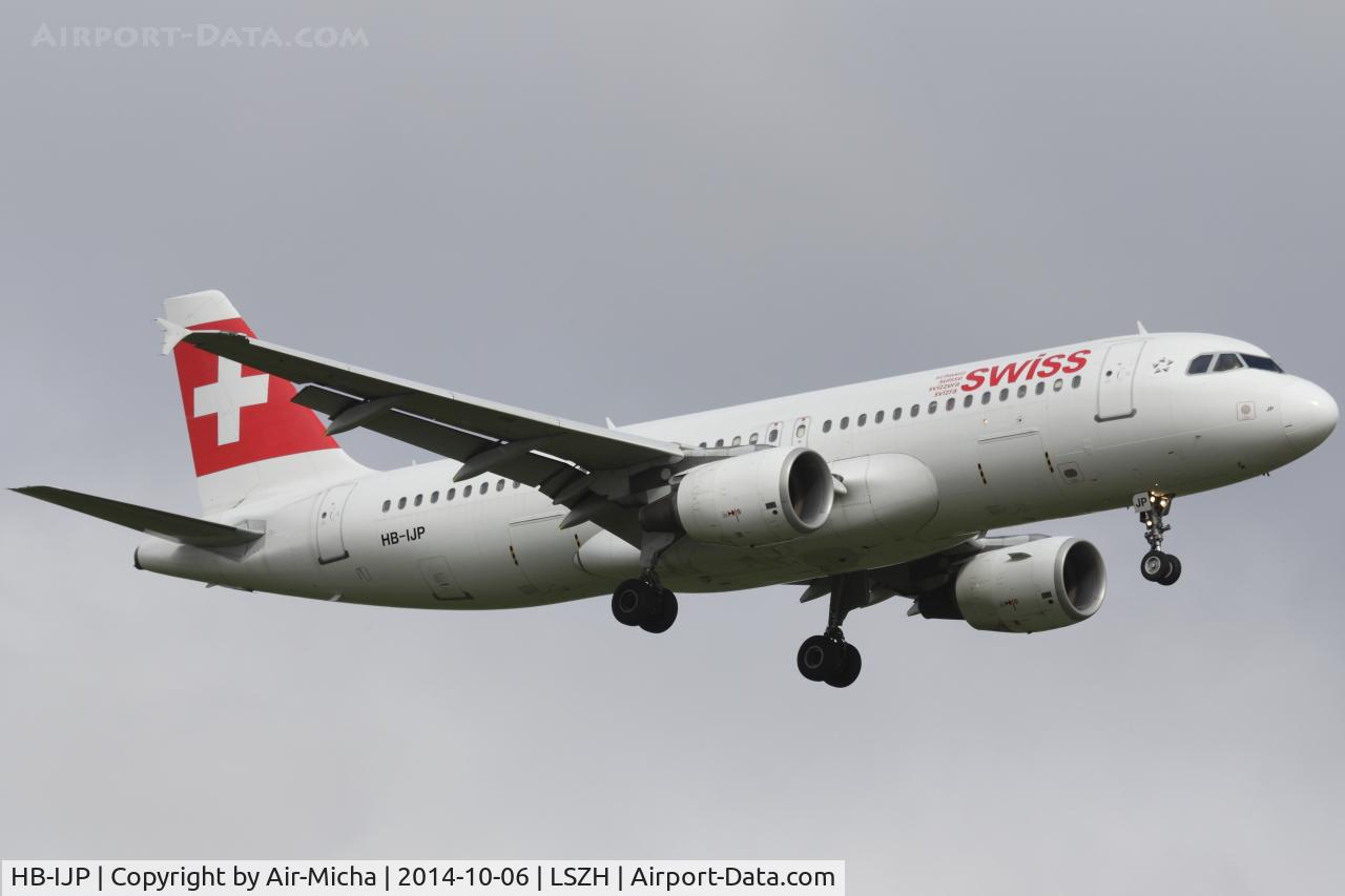 HB-IJP, 1997 Airbus A320-214 C/N 681, Swissair