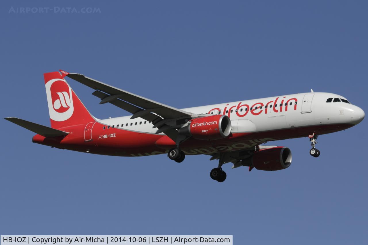 HB-IOZ, 2010 Airbus A320-214 C/N 4294, Belair Airlines